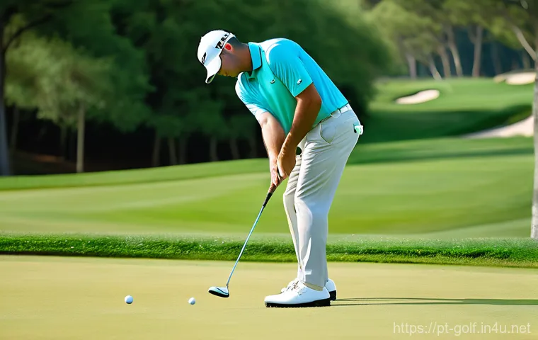 골프 세계 랭킹과 유명 선수들 - Elite Professional Golfers in Tournament**
A hyperrealistic, vibrant, and dynamic image capturing t...